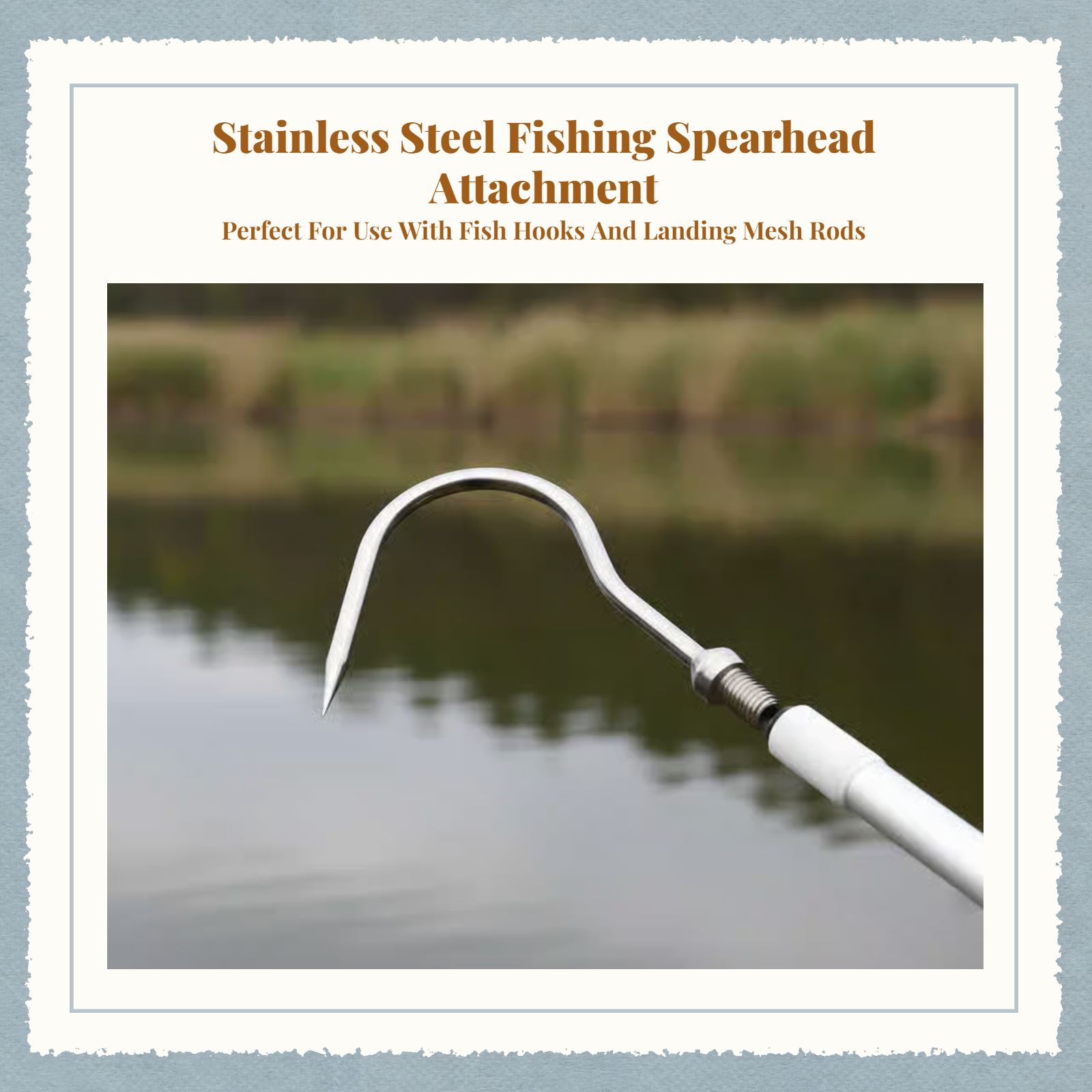 Fishing Hook - Fishing Sickle Head Stainless Steel Hook