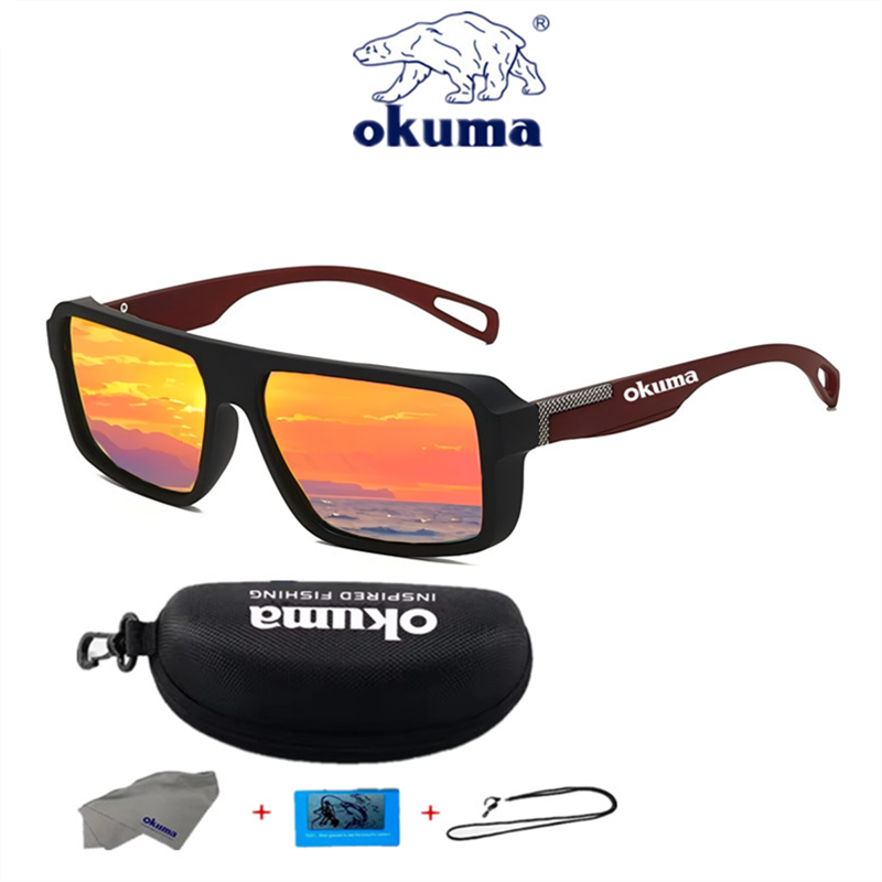 Fishing Equipment Clearance - Okuma polarized fishing sunglasses UV400 men's