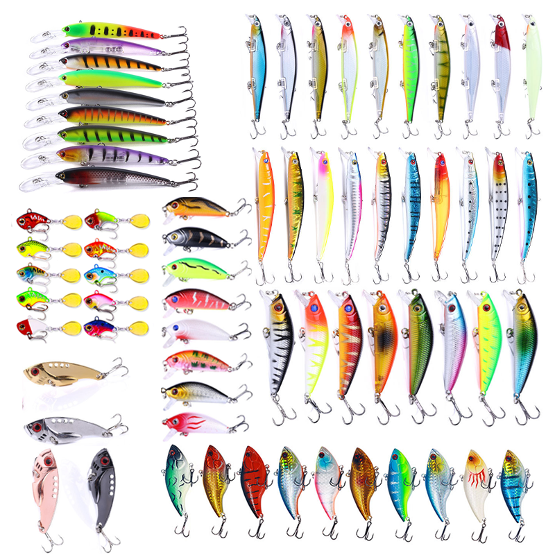 Fishing 3/5/8 Pcs Luya Random  - Fishing Equipment Clearance ulasan dan harga