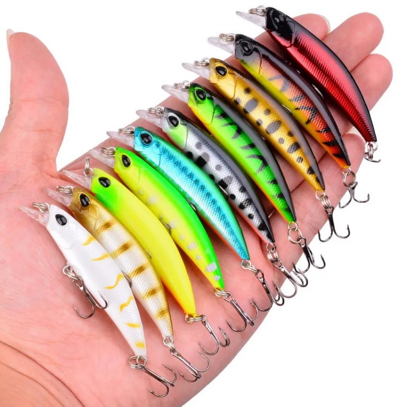 Fishing 3/5/8 Pcs Luya Random  - Fishing Equipment Clearance ulasan dan harga