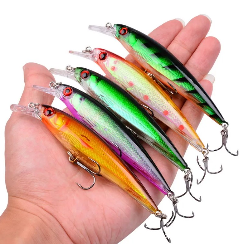 Fishing 3/5/8 Pcs Luya Random  - Fishing Equipment Clearance ulasan dan harga