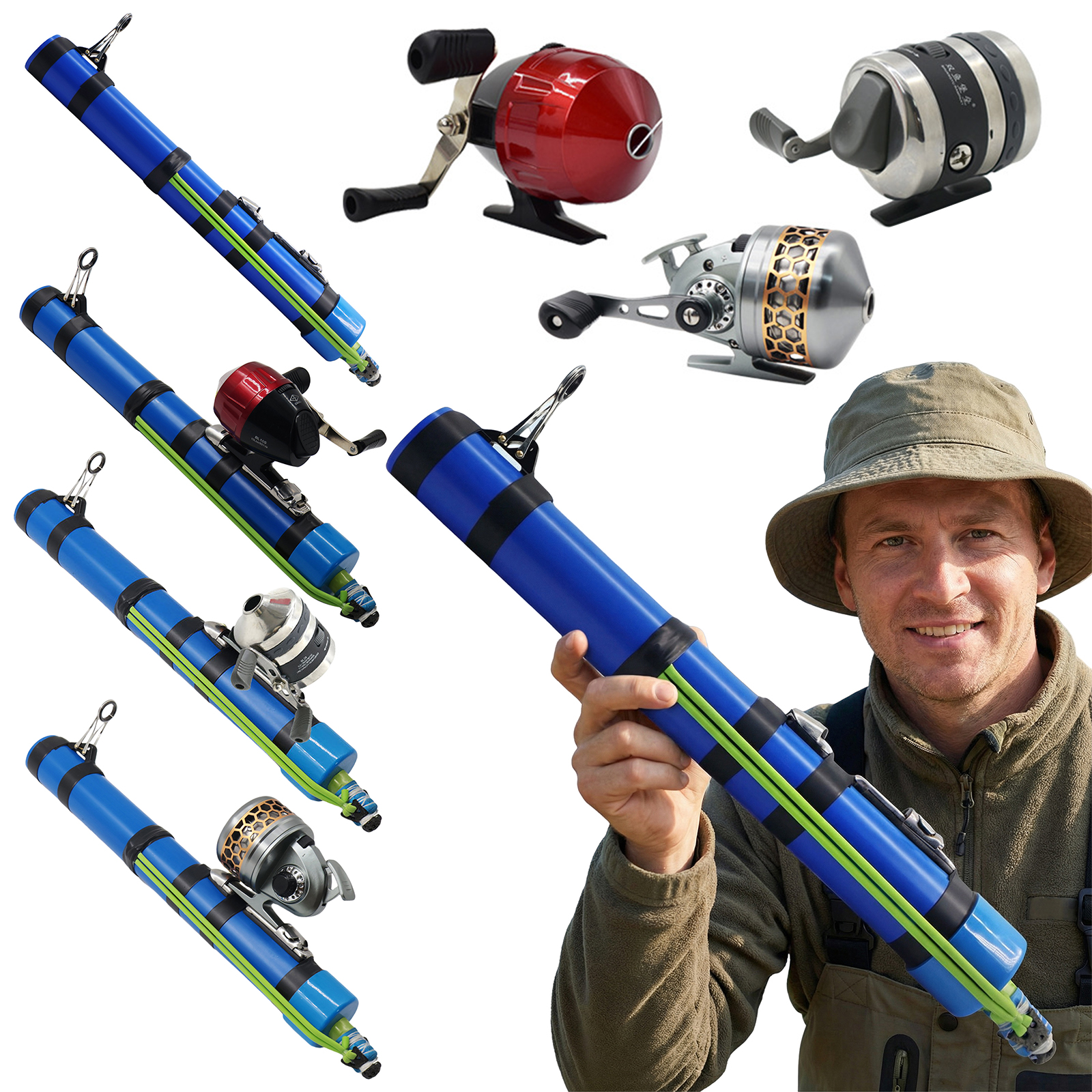 Lure  Fishings Tool with Reel  - Fishing Lure ulasan dan harga