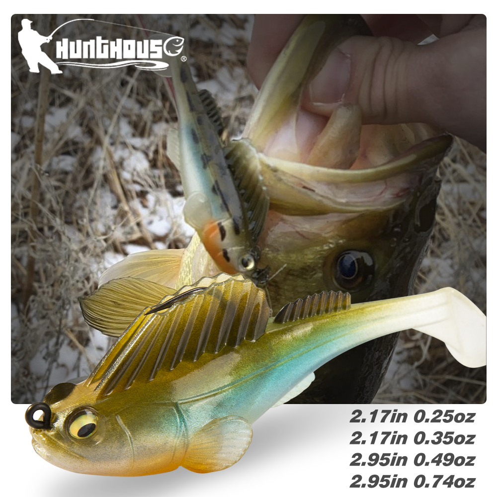 Hunthouse Fishing Lure Soft Ba - Jig Head Lure ulasan dan harga