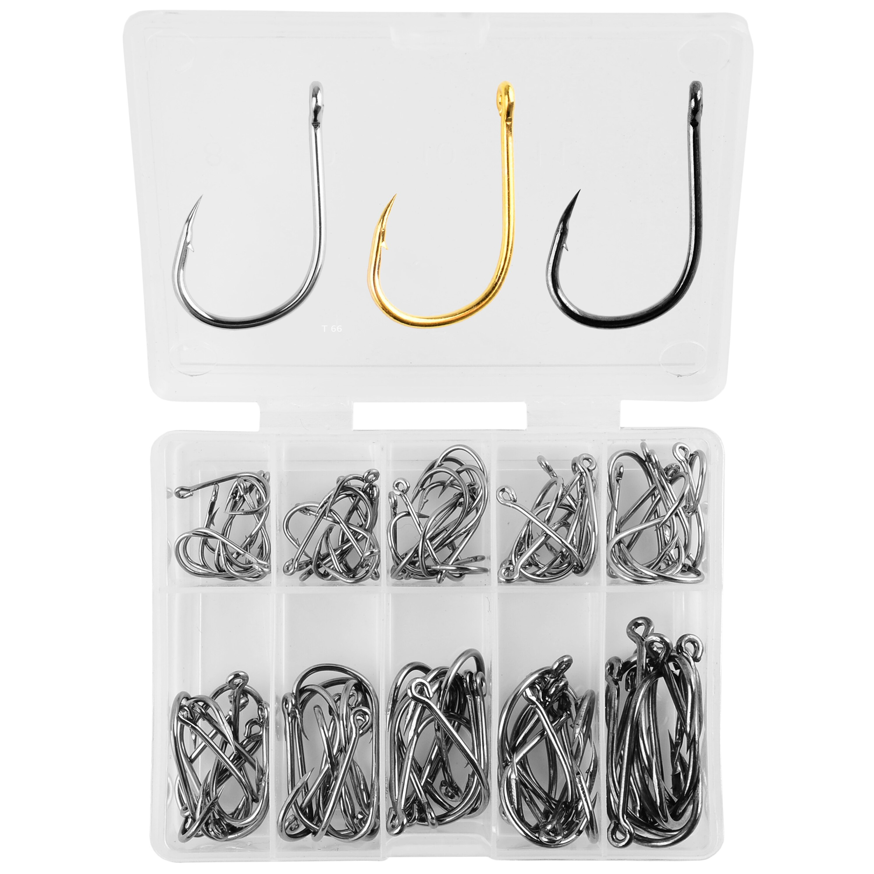 100Pcs Set High Carbon Steel S - Fishing Equipment Jet ulasan dan harga