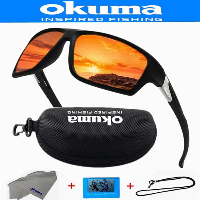 Okuma new polarized fishing su - Fishing Equipment Clearance ulasan dan harga