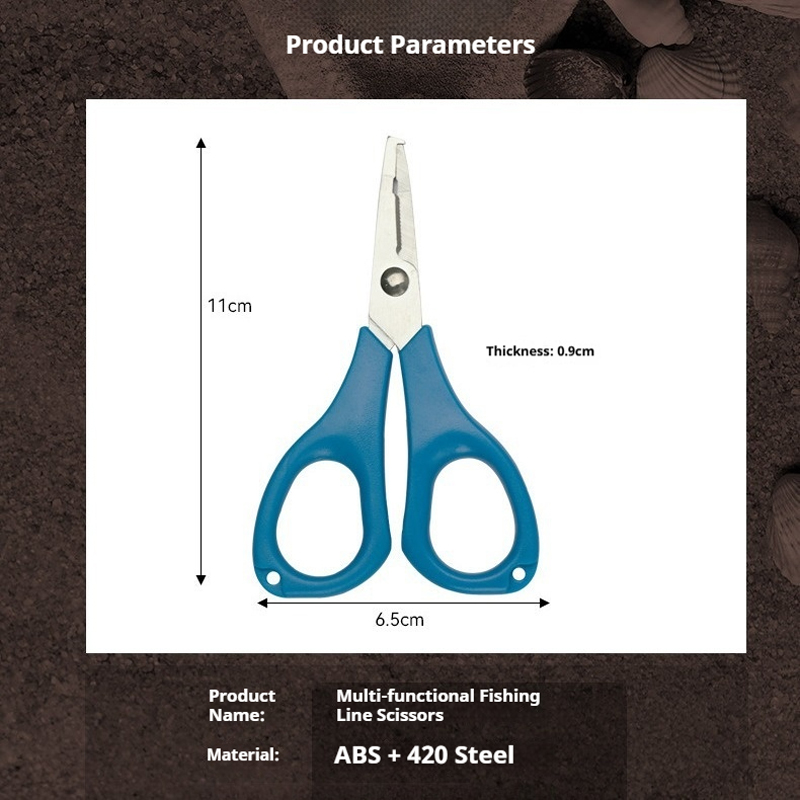 Mini Multi Functional Scissors - Fishing Equipment Hanger ulasan dan harga