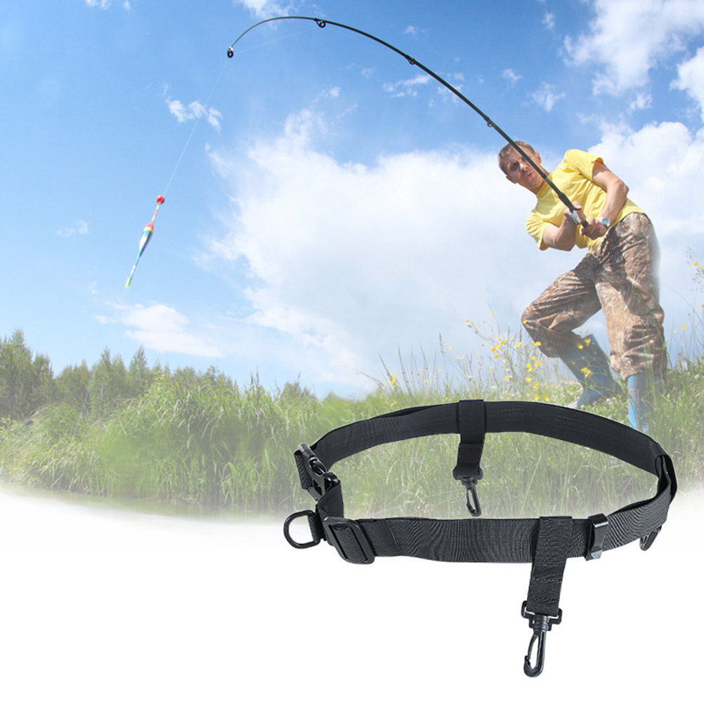 2Pcs Fishing Waist Belt Adjust - Fishing Hook ulasan dan harga