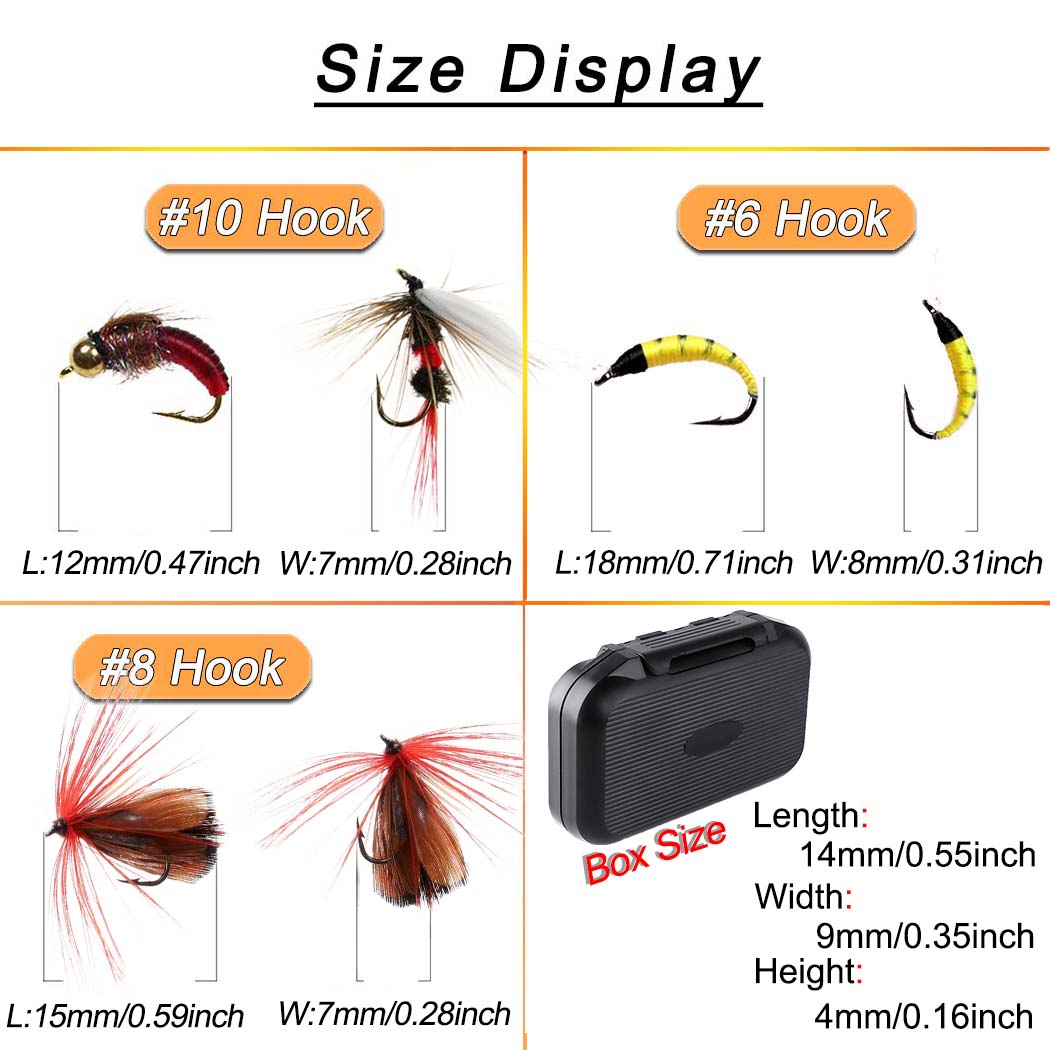 24/40/84/114pcs with Dry/Wet F - Fishing Equipment Clearance ulasan dan harga