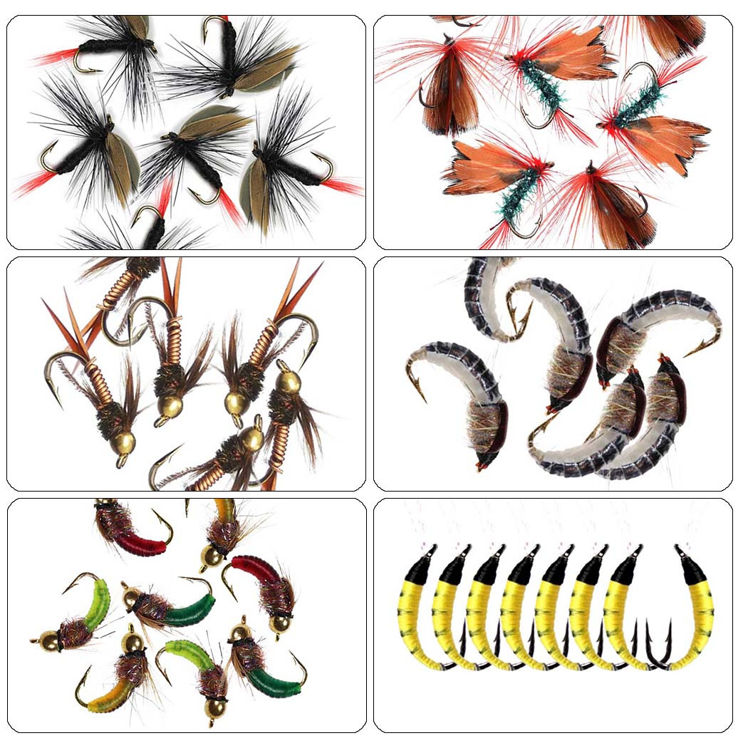24/40/84/114pcs with Dry/Wet F - Fishing Equipment Clearance ulasan dan harga