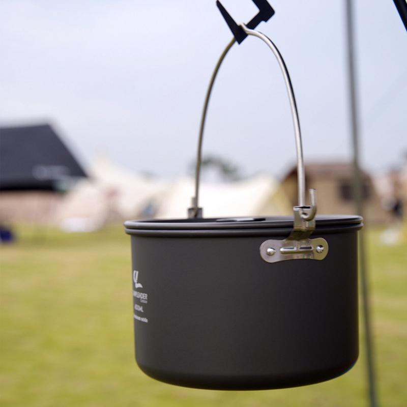 4.5L Camping Hanging Pot Cookw - Fishing Equipment Kitchener ulasan dan harga