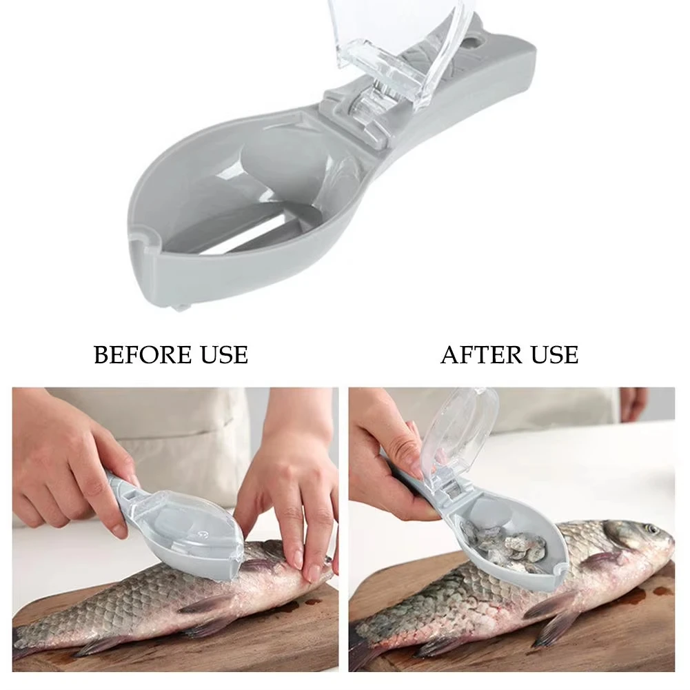 Manual Fish Scale Scraper with - Fishing Equipment Kitchener ulasan dan harga