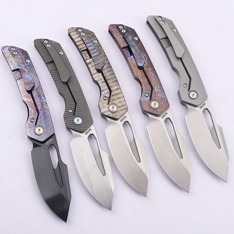 New titanium alloy handle M390 - Fishing Equipment Kitchener ulasan dan harga