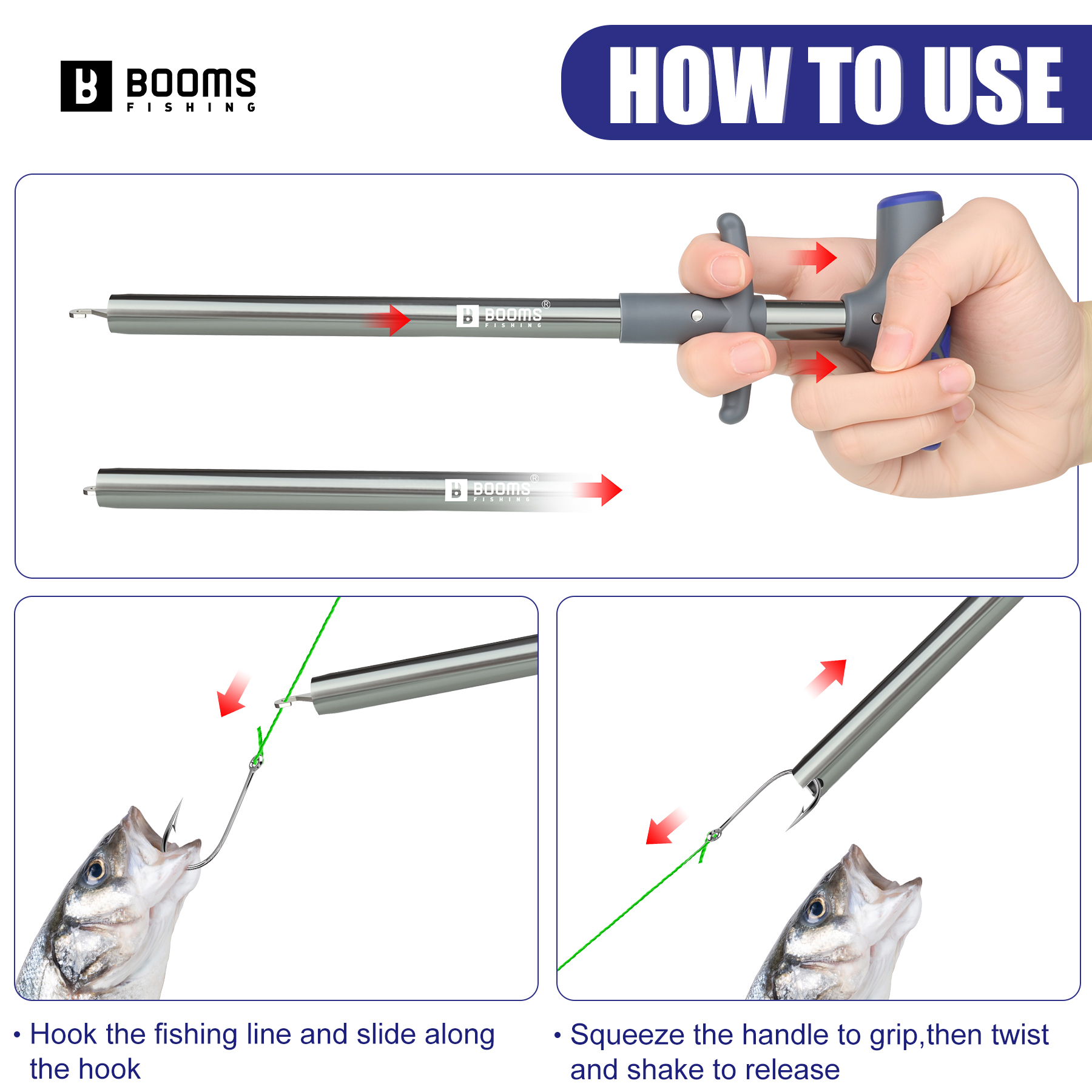 Booms Fishing XW20 Long Fish H - Fishing Equipment Warehouse ulasan dan harga