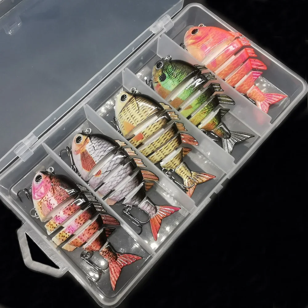 1pc/5pcs Fishing Lures SwimPan - Fishing Equipment Clearance ulasan dan harga