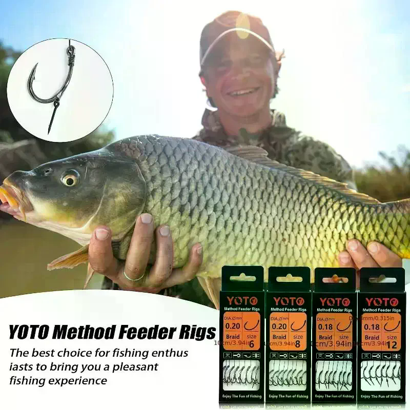 8Pcs/Box Method Feeder Fishing - Fishing Equipment Jet ulasan dan harga