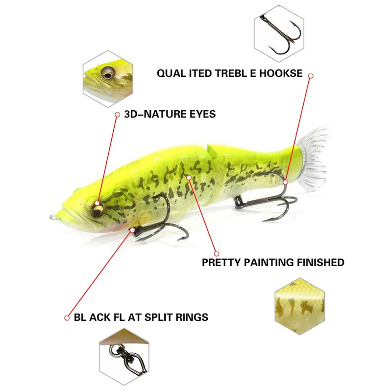 Swimbait Fishing Lure 135mm 31 - Fishing Equipment Clearance ulasan dan harga