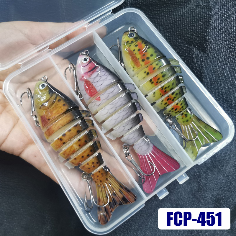 3pcs Sinking Fishing Lures Mul - Fishing Equipment Clearance ulasan dan harga