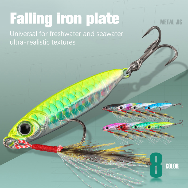 Micro Metal Jig 7g 10g 15g 20g - Jig Head Lure ulasan dan harga