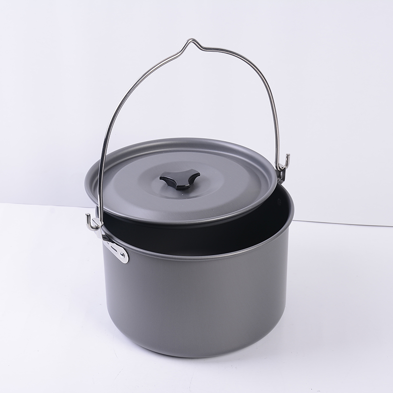4L Camping Hanging Pot Cookwar - Fishing Equipment Kitchener ulasan dan harga