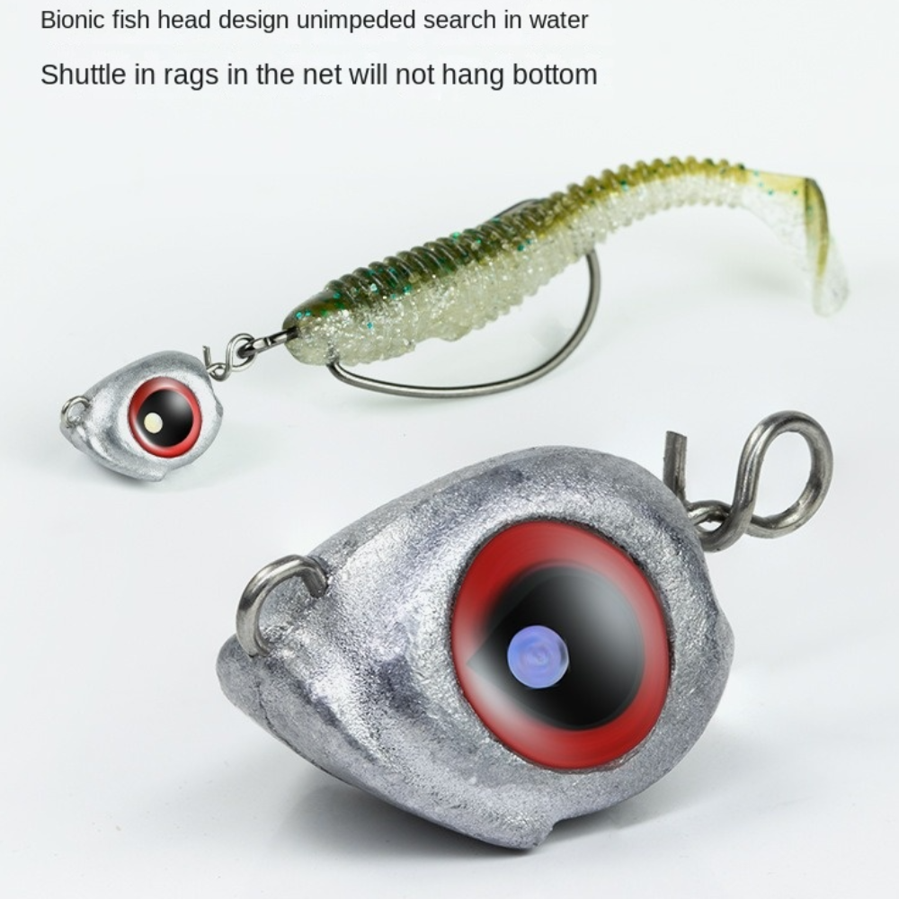 10pcs 3.5g/5g/7g/10g Swimbait  - Jig Head Lure ulasan dan harga