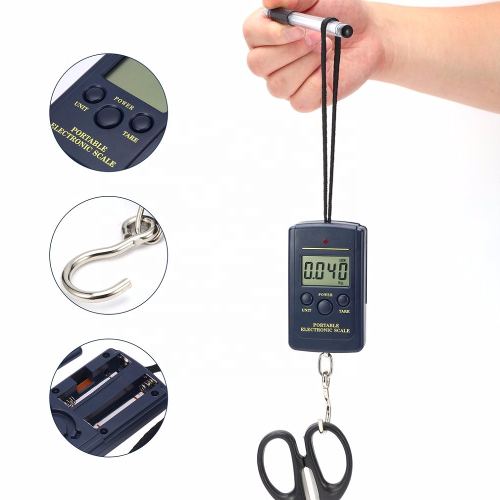 40kg/10g Digital Hanging Lugga - Fishing Hook ulasan dan harga