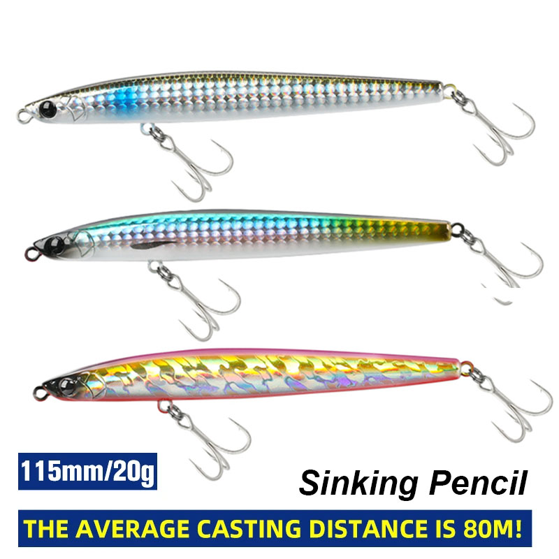 TSURINOYA Max 80m Long Casting - Tungsten Sinkers ulasan dan harga