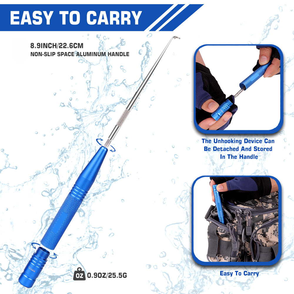 1PC Fishing Hook Remover Stain - Fishing Equipment Warehouse ulasan dan harga