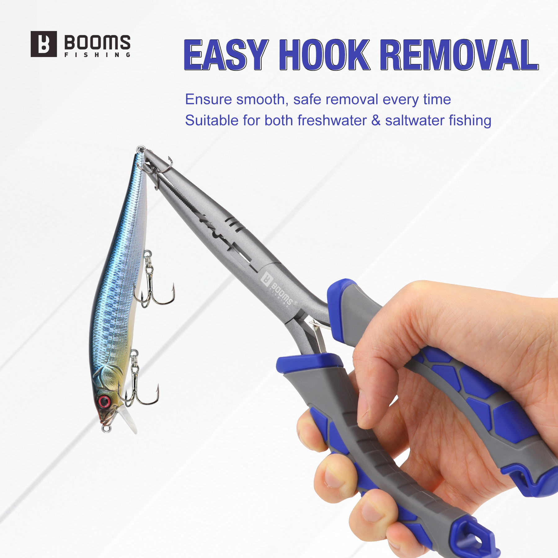 Booms Fishing 23cm Pliers and  - Fishing Equipment Hanger ulasan dan harga