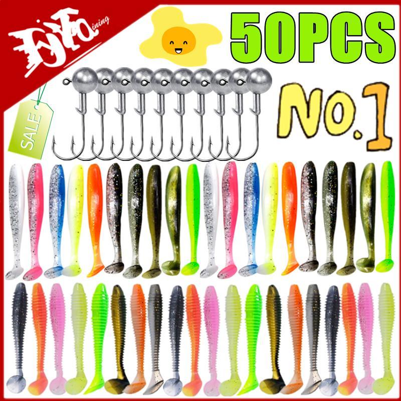 New 50/30/15PC Soft Fishing Lu - Fishing Equipment Clearance ulasan dan harga