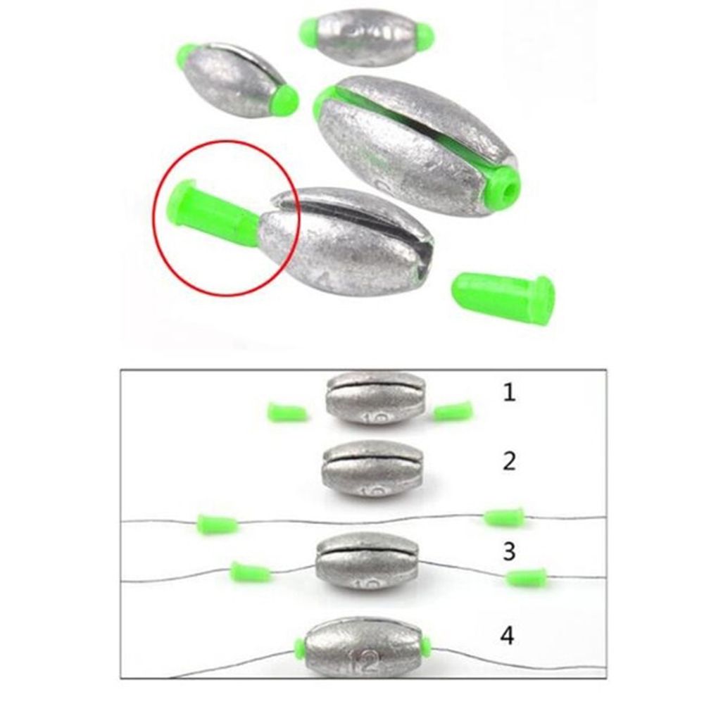 10Pcs Lead Weight Fishing Lead - Fishing Equipment Hanger ulasan dan harga