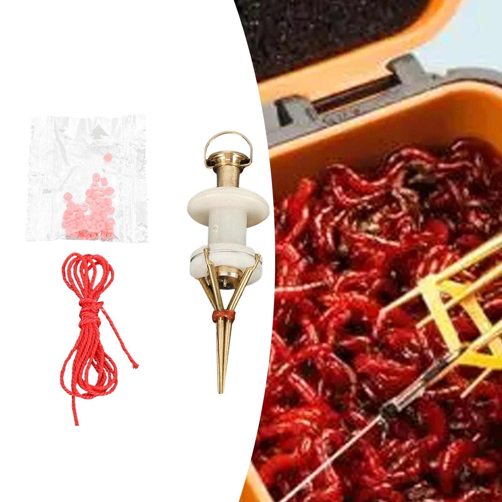 2x Bloodworm Earthworm Clip, P - Fishing Lure ulasan dan harga