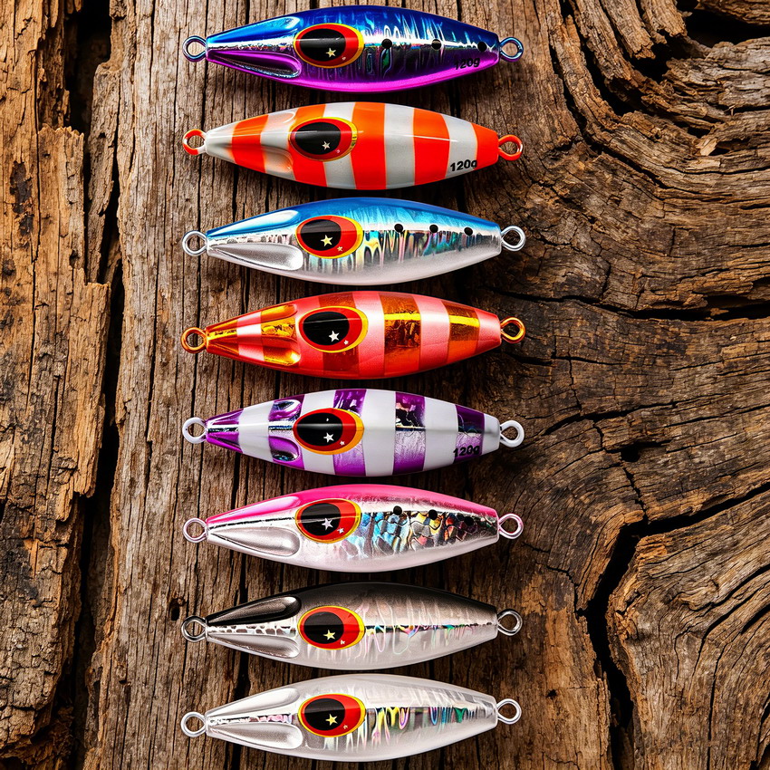 8pcs/lot Metal Jig Fishing Lur - Jig Head Lure ulasan dan harga